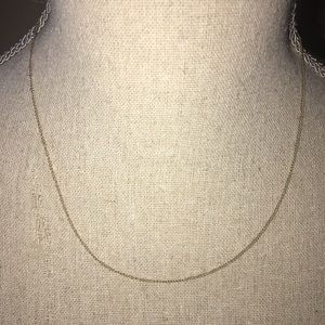 Yellow 14K Gold Filled Delicate Link Chain Necklace